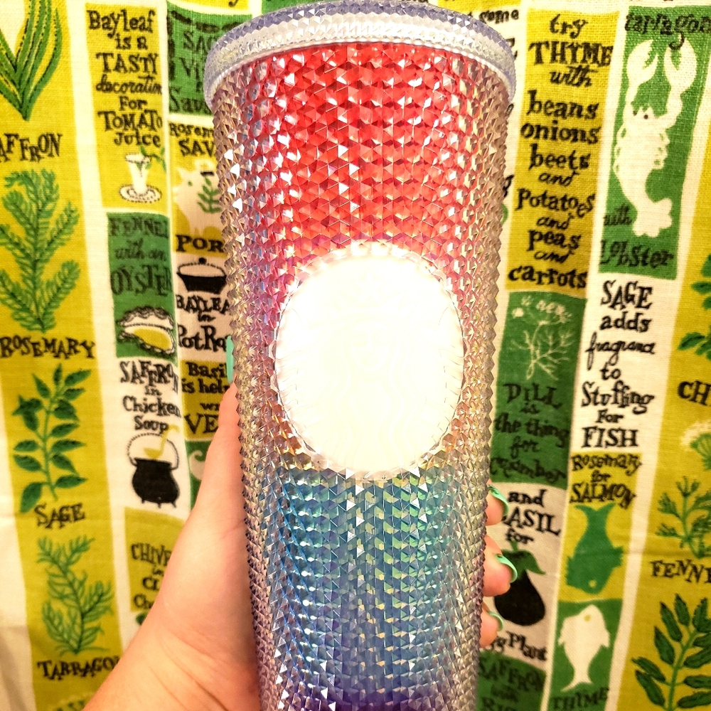 Rainbow Starbucks Blimg Tumbler (venti/20oz)